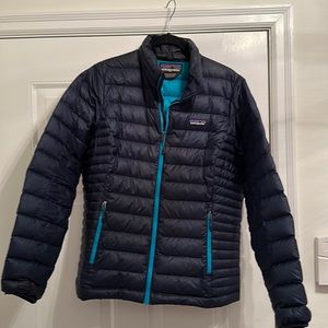 Patagonia coat women’s M navy blue